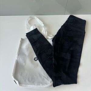 Lululemon black camo leggings